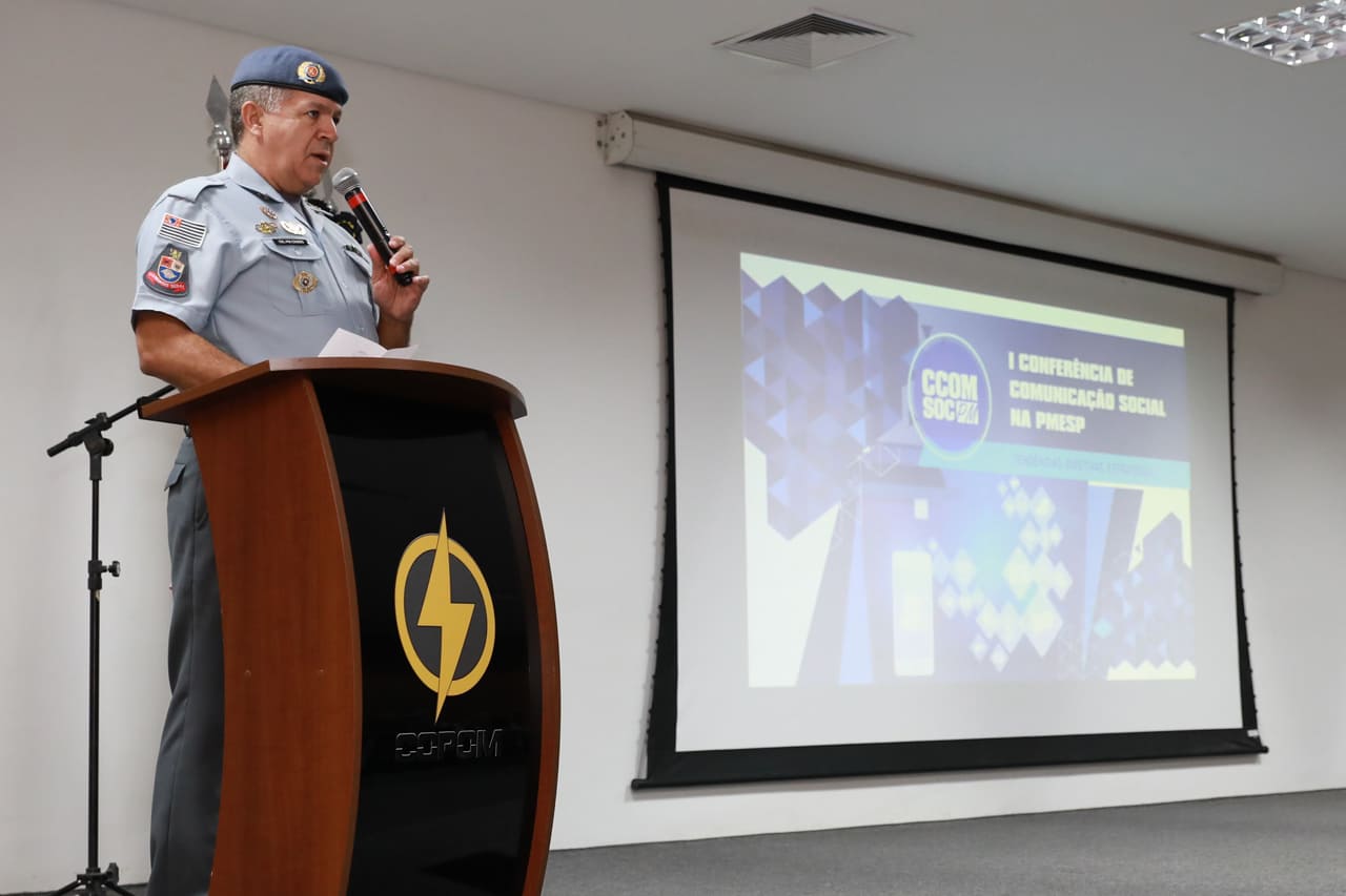 I Conferência de Comunicação Social na Polícia Militar
