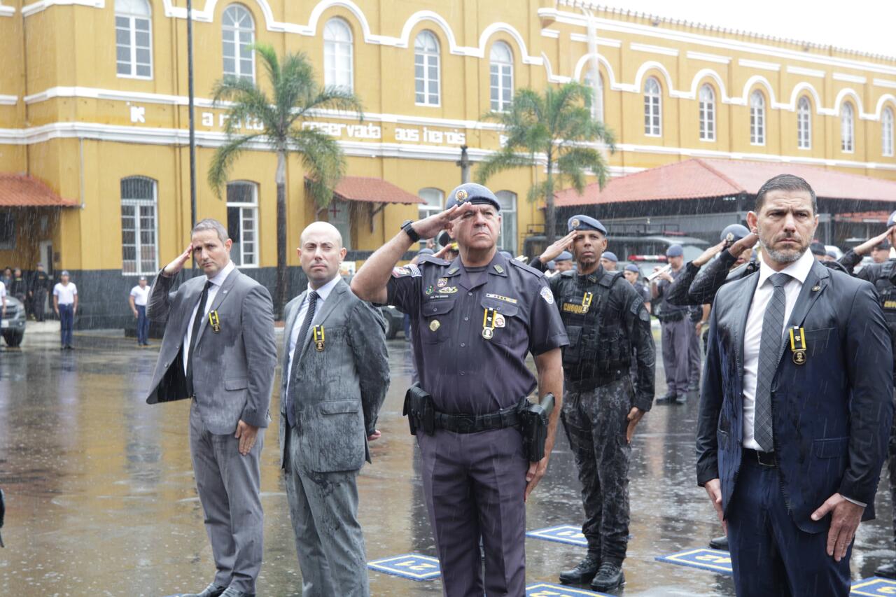 Solenidade de homenagem ao Capitão PM Alberto Mendes Júnior