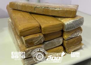 Apreensão de drogas.