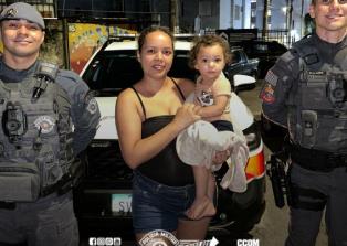  Policiais Militares salvam criança desacordada