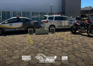 Policiamento Rodoviário apreende quase 97 kg de