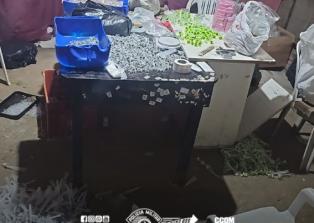 PM encontra grande quantidade de drogas após denún